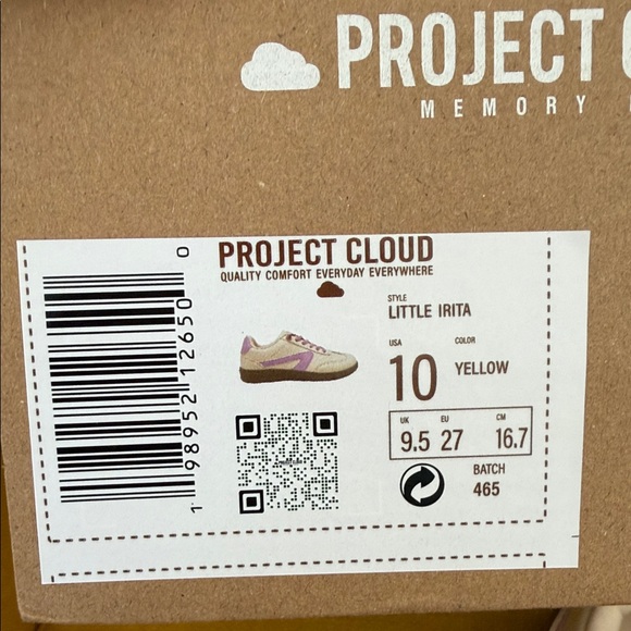 Project Cloud Kids | Lightweight Sneakers | Sz. 10  | Memory Foam | NEW - Picture 11 of 11
